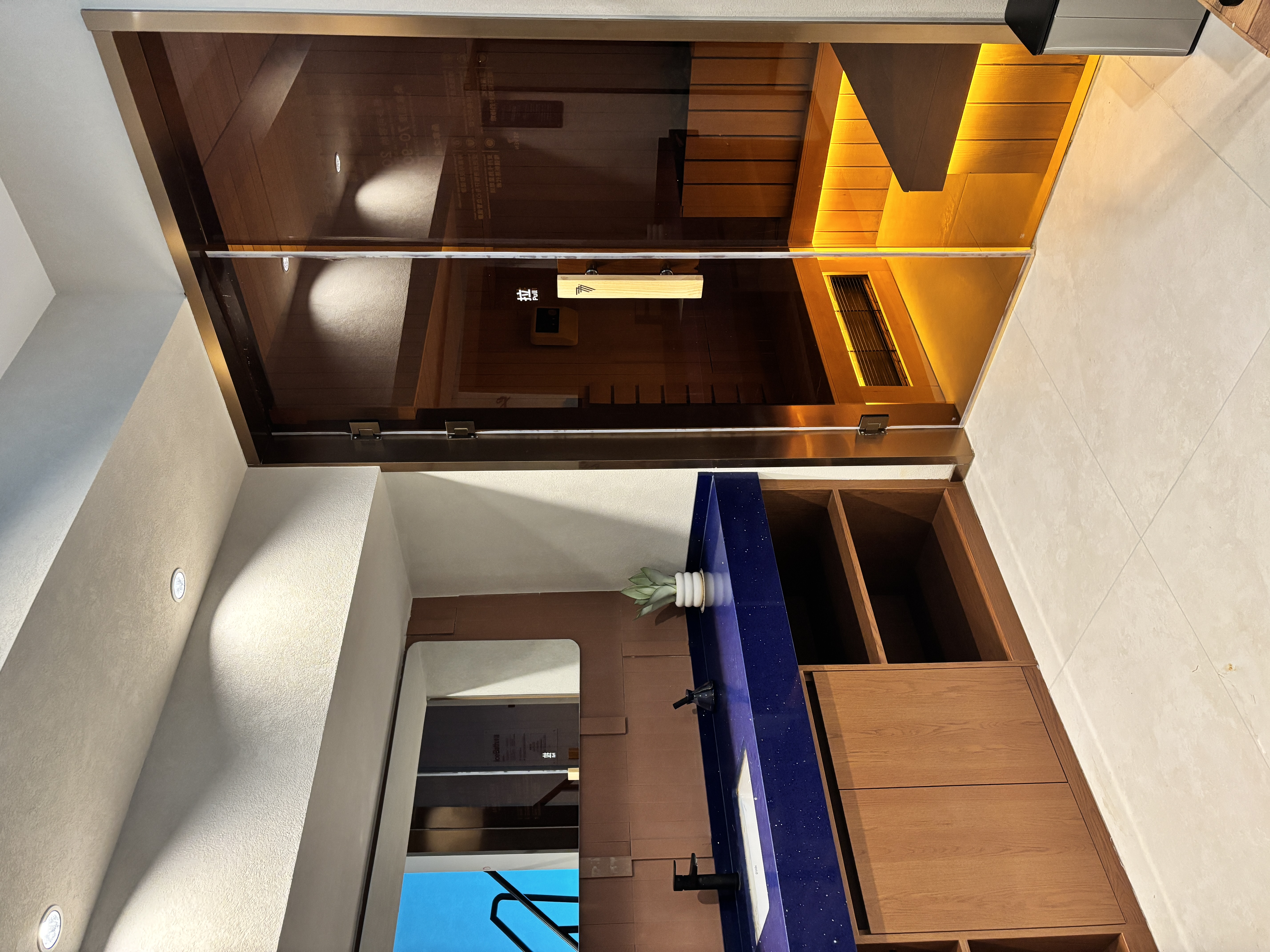 Private suite interior